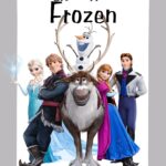 دفترچه‌ی رنگ آمیزی Frozen